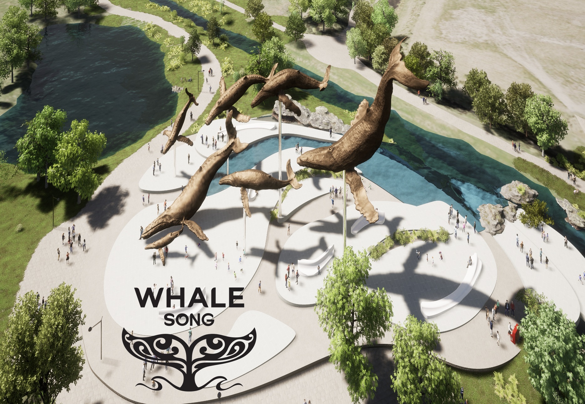 Whale Song location render